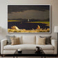 Approaching Thunder Storm, 1859 - Floater Framed Canvas Print