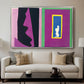 Destiny (Le destin), from Jazz, 1947 - Floater Framed Canvas Print