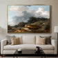 The Watering Place, c. 1765 - Floater Framed Canvas Print