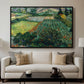 Field with Poppies, Saint-Rémy, 1889 - Floater Framed Canvas Print