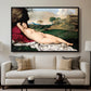 Sleeping Venus, c. 1510 - Floater Framed Canvas Print