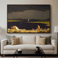 Approaching Thunder Storm, 1859 - Floater Framed Canvas Print