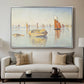 Concarneau, Quiet Morning, Opus 219, 1891 - Floater Framed Canvas Print