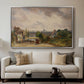 Sir Richard Steele's Cottage, Hampstead, c. 1832 - Floater Framed Canvas Print