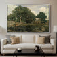 Forest of Fontainebleau, 1846 - Floater Framed Canvas Print