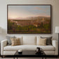 View of Florence from San Miniato, 1837 - Floater Framed Canvas Print