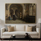 Interior of the Church of Saint Paul in Antwerp, c. 1865-1869 - Floater Framed Canvas Print