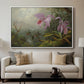 Two Sun Angel Hummingbirds on a Branch, c. 1890-1904 - Floater Framed Canvas Print