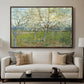 The Pink Orchard, 1888 - Floater Framed Canvas Print