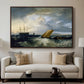 Sheerness as Seen from the Nore, 1808 - Floater Framed Canvas Print