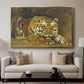 Study of a Tiger for Circe, 1885 - Floater Framed Canvas Print