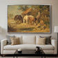 The Midday Meal, 1835 - Floater Framed Canvas Print