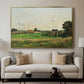 The Saulce Estate, 1869 - Floater Framed Canvas Print