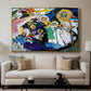 All Saints Day I, 1911 - Floater Framed Canvas Print