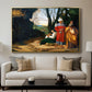 The Three Philosophers, c. 1508-1509 - Floater Framed Canvas Print