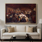 Funeral Feast, 1854 - Floater Framed Canvas Print