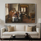 Grandmother's Feast, 1873 - Floater Framed Canvas Print
