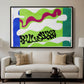 The Lagoon (Le lagon), from Jazz, 1947 - Floater Framed Canvas Print