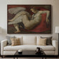 Leda and the Swan (16th-Century Version), c. 1530 - Floater Framed Canvas Print