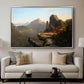 Scene from “The Last of the Mohicans”, 1827 - Floater Framed Canvas Print