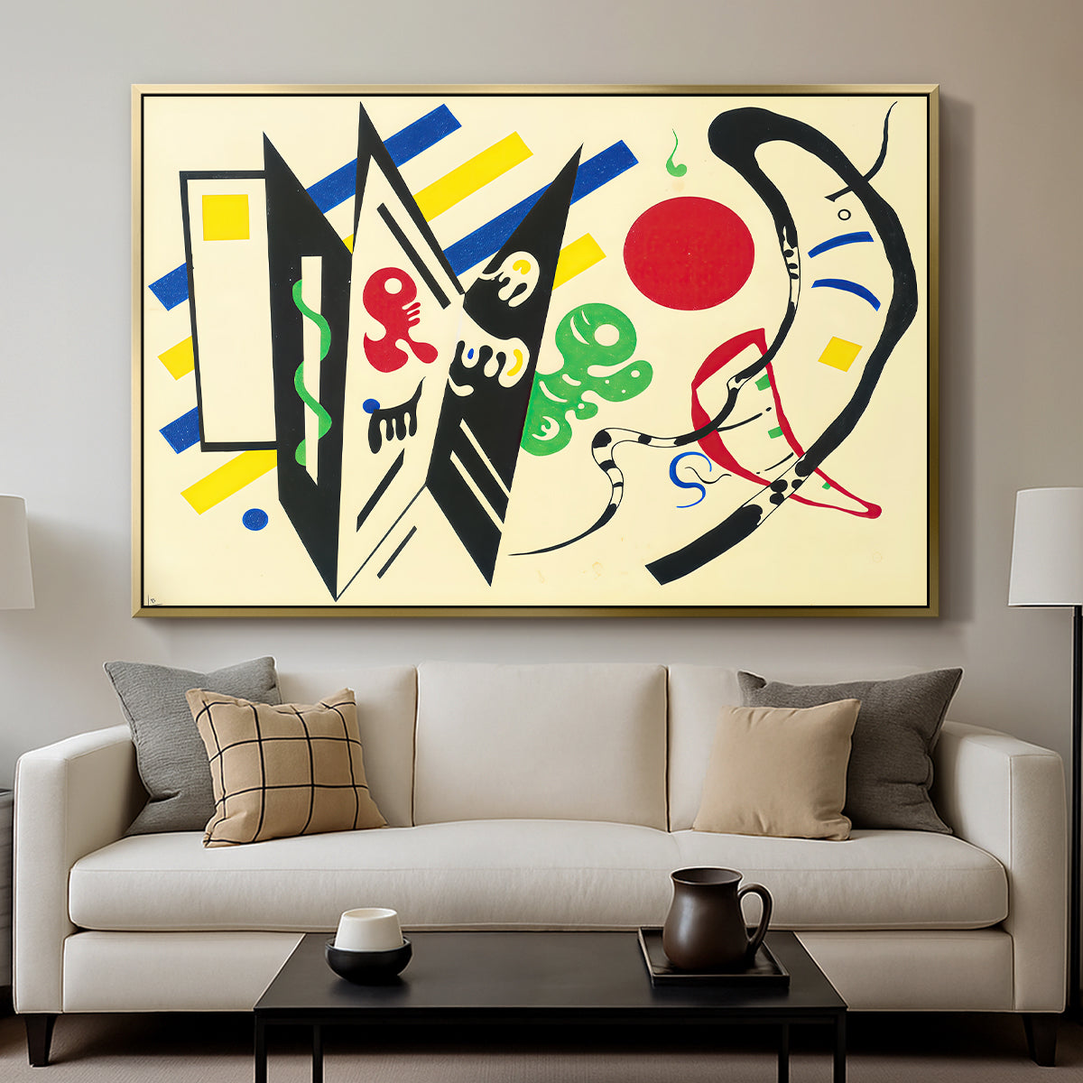 Reciprocity (Réciproque), 1935 - Floater Framed Canvas Print