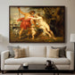 Venus and Adonis, c. 1635 - Floater Framed Canvas Print