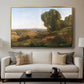 Souvenir of Roquemaure in the Gard, c. 1853 - Floater Framed Canvas Print