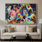 Improvisation. Deluge, 1913 - Floater Framed Canvas Print