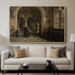 Interior of the Church of Saint Paul in Antwerp, c. 1865-1869 - Floater Framed Canvas Print