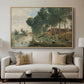Landscape at Arleux-du-Nord, c. 1871-1874 - Floater Framed Canvas Print