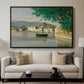 Geneva View of Part of the City, c. 1834-1835 - Floater Framed Canvas Print