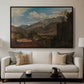 Bonneville, Savoy, 1803 - Floater Framed Canvas Print