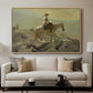 The Bridle Path, White Mountains, 1868 - Floater Framed Canvas Print