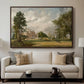 Malvern Hall, 1821 - Floater Framed Canvas Print
