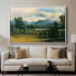 View of Liefering, 1830 - Floater Framed Canvas Print