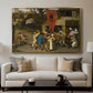 A Village Fair, c. 1567-1569 - Floater Framed Canvas Print