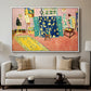The Pink Studio (L'Atelier Rose), 1911 - Floater Framed Canvas Print