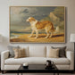 Rough-Coated Collie, 1809 - Floater Framed Canvas Print