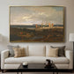 A Scene on the English Coast, c. 1798 - Floater Framed Canvas Print