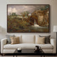 Parham Mill, Gillingham, 1826 - Floater Framed Canvas Print