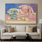 Ilyssus from the Parthenon, 1908 - Floater Framed Canvas Print