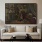 Interior, c. 1865-1870 - Floater Framed Canvas Print