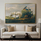 The Hay Wagon (Der Heuwagen), 1824 - Floater Framed Canvas Print