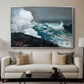 Northeaster, 1895 - Floater Framed Canvas Print
