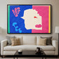 The Wolf (Le loup), from Jazz, 1947 - Floater Framed Canvas Print