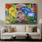 The Dream, 1912 - Floater Framed Canvas Print