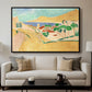 Collioure in August, c. 1911 - Floater Framed Canvas Print