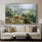 Landscape with the Fall of Icarus, c. 1560 - Floater Framed Canvas Print
