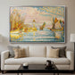 The Lighthouse at Groix, 1925 - Floater Framed Canvas Print