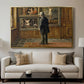 The Picture Lover, 1884 - Floater Framed Canvas Print